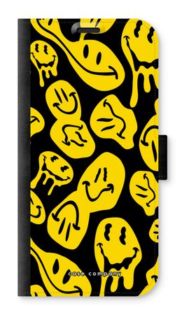 Melting smiley - Yellow