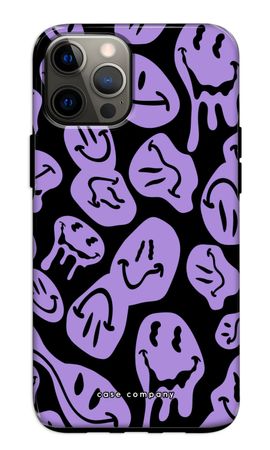 Melting Smiley - Purple