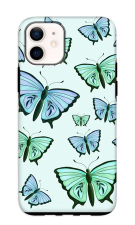 Blue & Green Butterflies