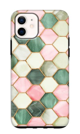 Hexagons in stained glass