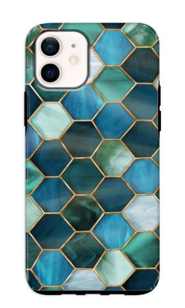 Hexagons in stained glass