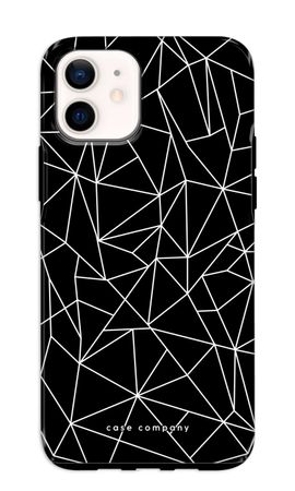 Geometric lines white