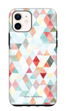 Coloured triangles pastel