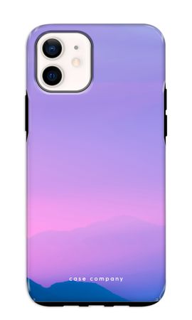 Pastellfarbener Sonnenuntergang