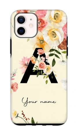 Flirty Flowers Monogram