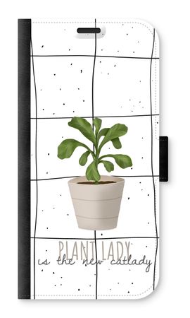 Houseplant on windowpane