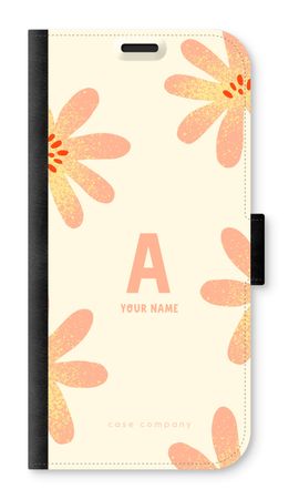 Peach Blossom Monogram