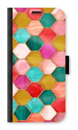 Hexagons in stained glass