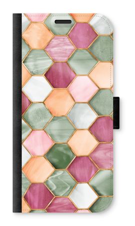 Hexagons in stained glass