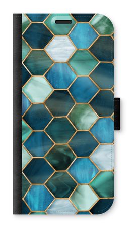 Hexagons in stained glass