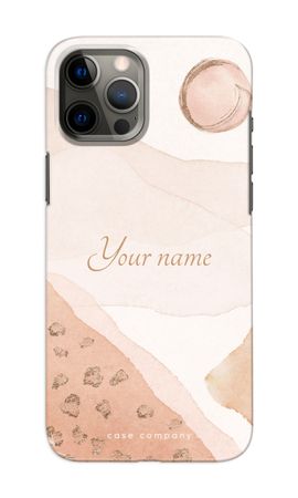 Gold Spots Namecase - Blush