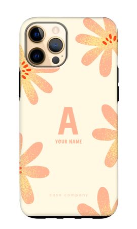 Peach Blossom Monogram