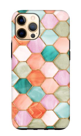 Hexagons in stained glass