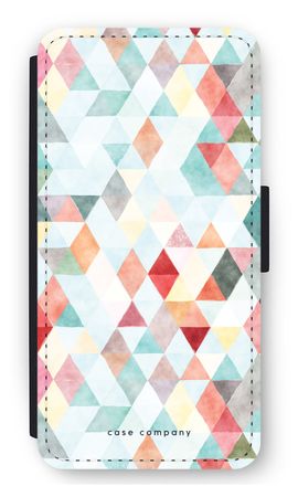 Coloured triangles pastel