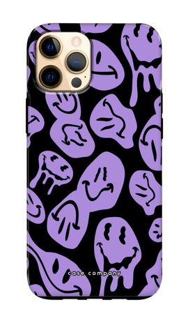 Melting Smiley - Purple