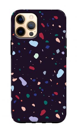 Dark Rounded Terrazzo