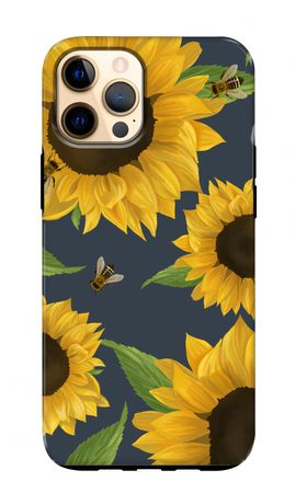 Sunflower and bees