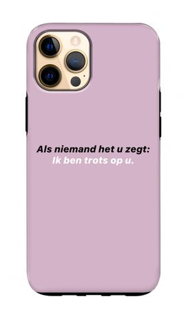 Ik ben trots op u