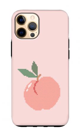 Stitched Peach