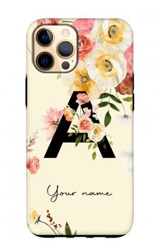 Flirty Flowers Monogram