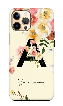 Flirty Flowers Monogram