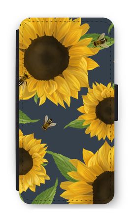 Sunflower and bees