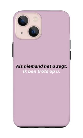 Ik ben trots op u