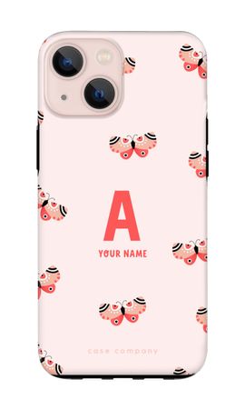 Rosy Butterflies Monogram