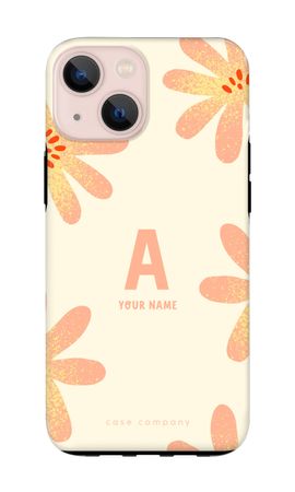 Peach Blossom Monogram