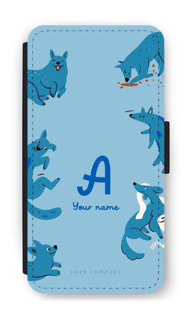 Playful Dogs Monogram