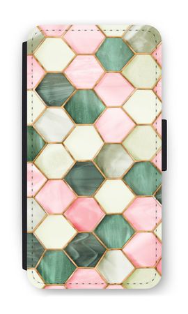 Hexagons in stained glass