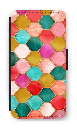 Hexagons in stained glass