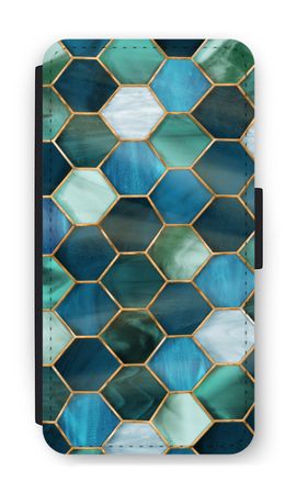 Hexagons in stained glass