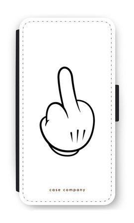 Middle finger white