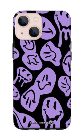 Melting Smiley - Purple