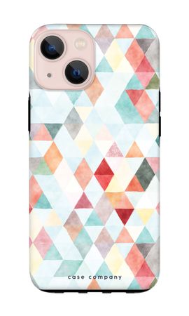 Färgade trianglar pastell