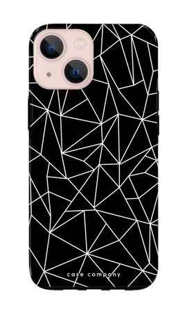 Geometriska linjer vit