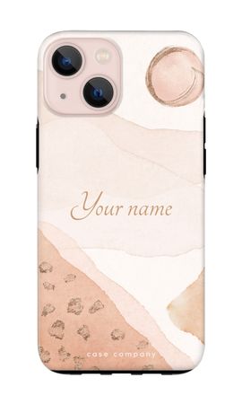 Gold Spots Namecase - Blush