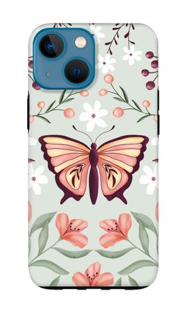 Butterfly in a floral world