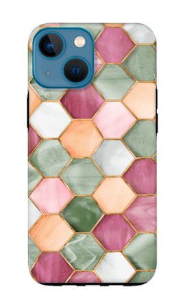 Hexagons in stained glass