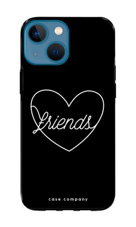 Friends heart black