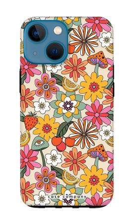 Retro Flowers N°2 - Yellow