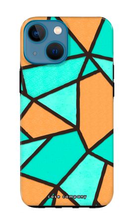 Stained glass - Orange