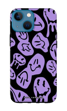 Melting Smiley - Purple