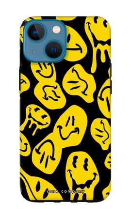 Melting smiley - Yellow