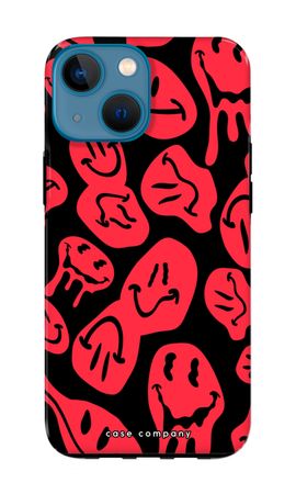 Melting Smiley - Red