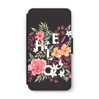 Hello in flowers