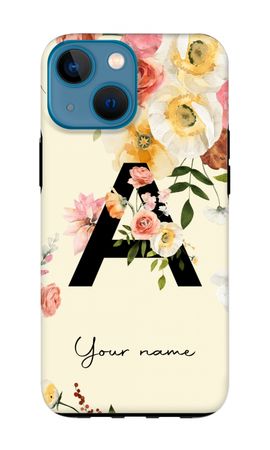 Flirty Flowers Monogram