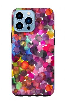 Points d'aquarelle superposés