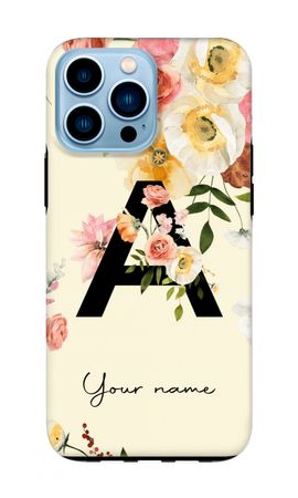 Flirty Flowers Monogram